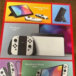 Nintendo Switch. In White